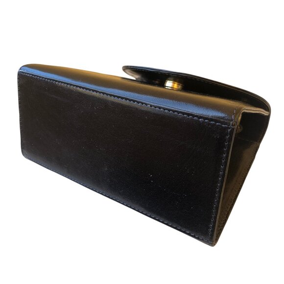 Albert Nipon Vintage 80's Purse Top Handle Structured Box Handbag - Picture 11 of 12